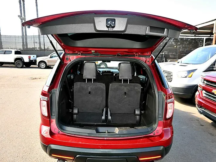 BURGUNDY, 2015 FORD EXPLORER Image 5