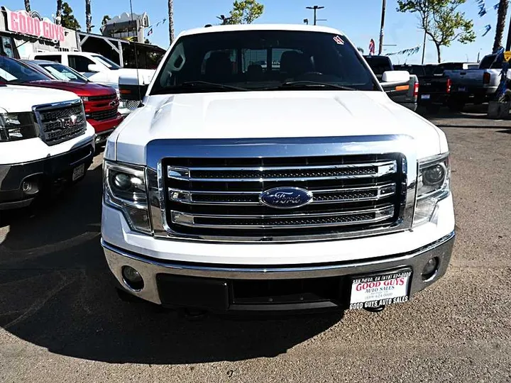 WHITE, 2014 FORD F150 SUPERCREW CAB Image 2