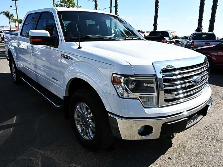 WHITE, 2014 FORD F150 SUPERCREW CAB Image 3