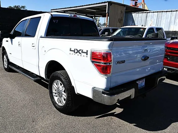 WHITE, 2014 FORD F150 SUPERCREW CAB Image 5