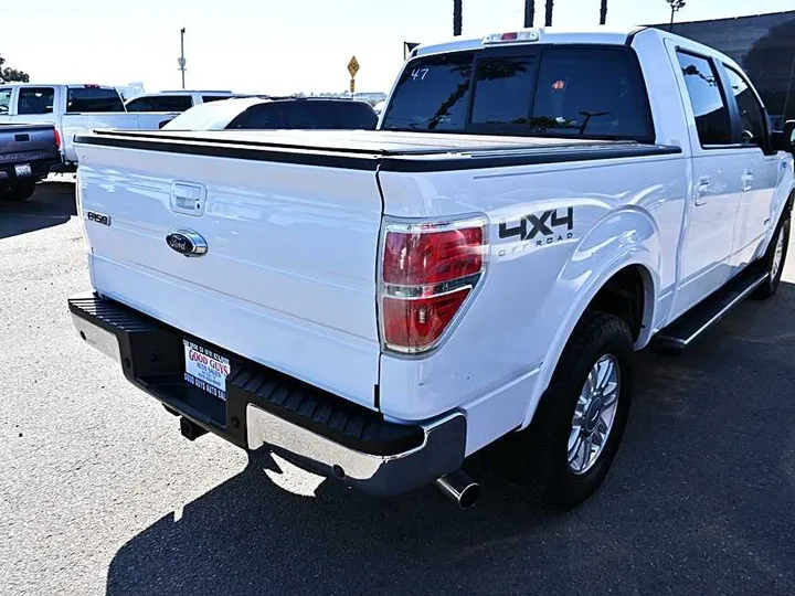 WHITE, 2014 FORD F150 SUPERCREW CAB Image 7