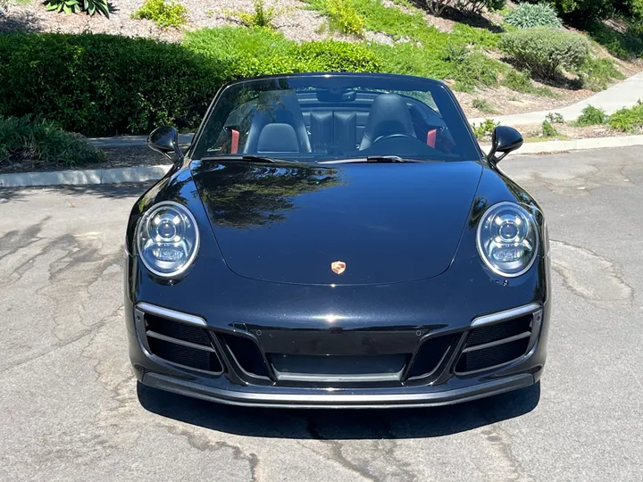 BLACK, 2018 PORSCHE 911 Image 3