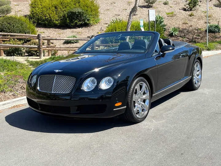 BLACK, 2008 BENTLEY CONTINENTAL Image 5