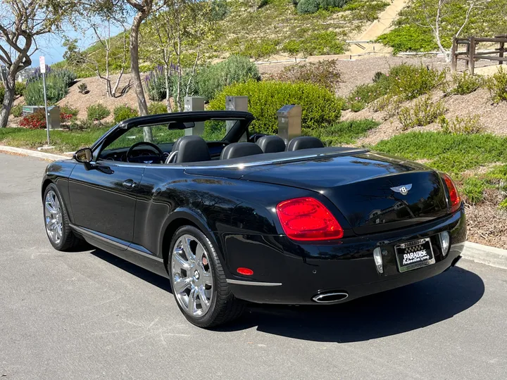 BLACK, 2008 BENTLEY CONTINENTAL Image 9