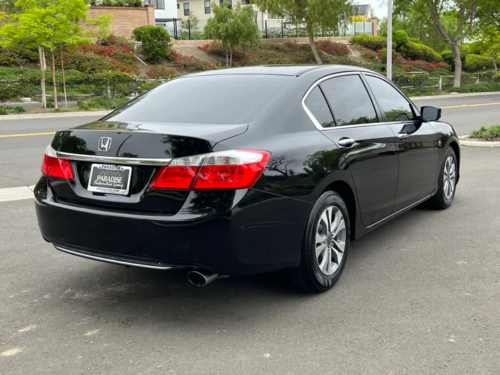 BLACK, 2014 HONDA ACCORD Image 8