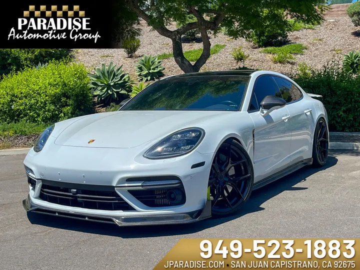 WHITE, 2018 PORSCHE PANAMERA Image 1