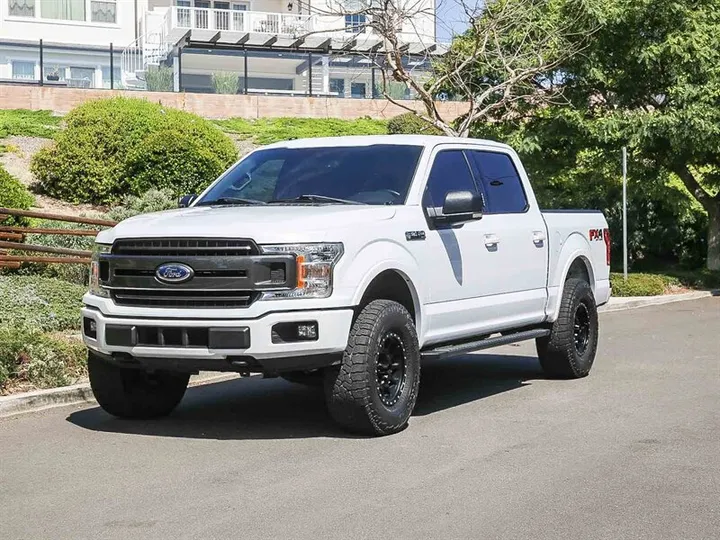 WHITE, 2018 FORD F-150 Image 3