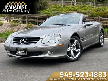 SILVER, 2005 MERCEDES-BENZ SL-CLASS Image 4