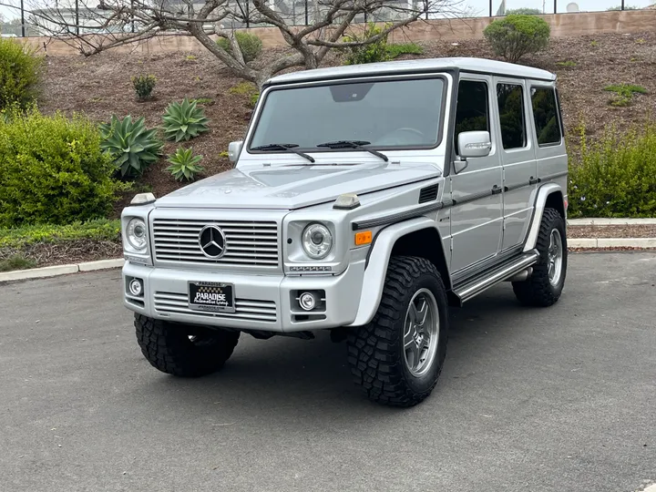 SILVER, 2003 MERCEDES-BENZ G-CLASS Image 3