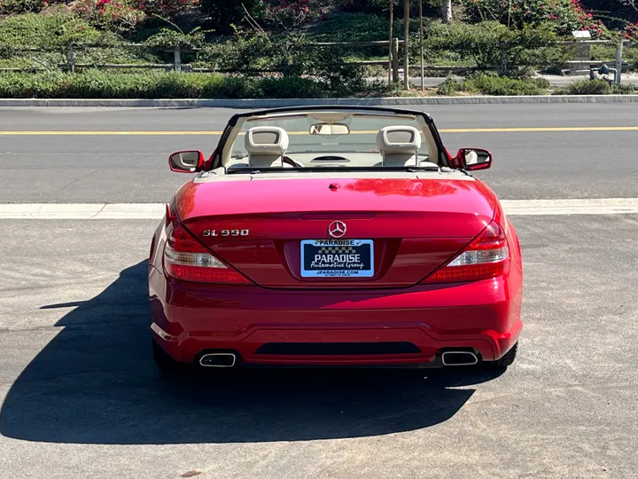 RED, 2009 MERCEDES-BENZ SL-CLASS Image 7