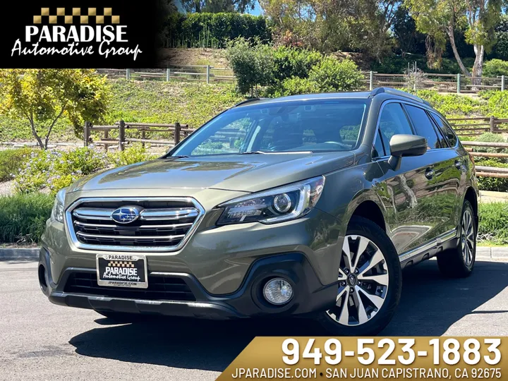 GREEN, 2019 SUBARU OUTBACK Image 1