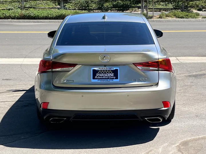 SILVER, 2018 LEXUS IS 300 Image 6