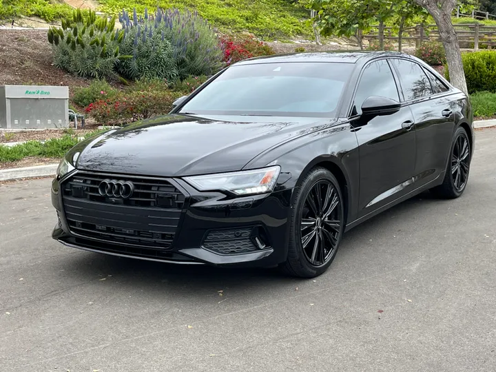 BLACK, 2023 AUDI A6 Image 3