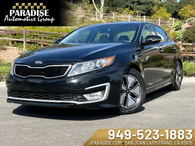 BLACK, 2012 KIA OPTIMA HYBRID Image 5