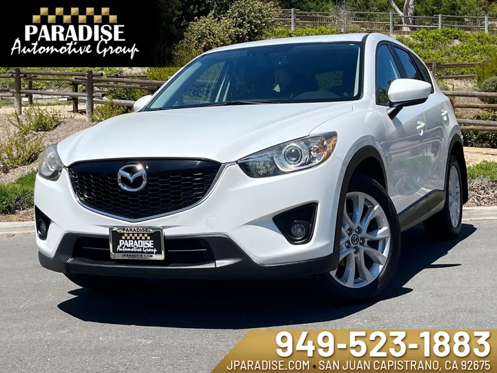 WHITE, 2013 MAZDA CX-5 Image 1