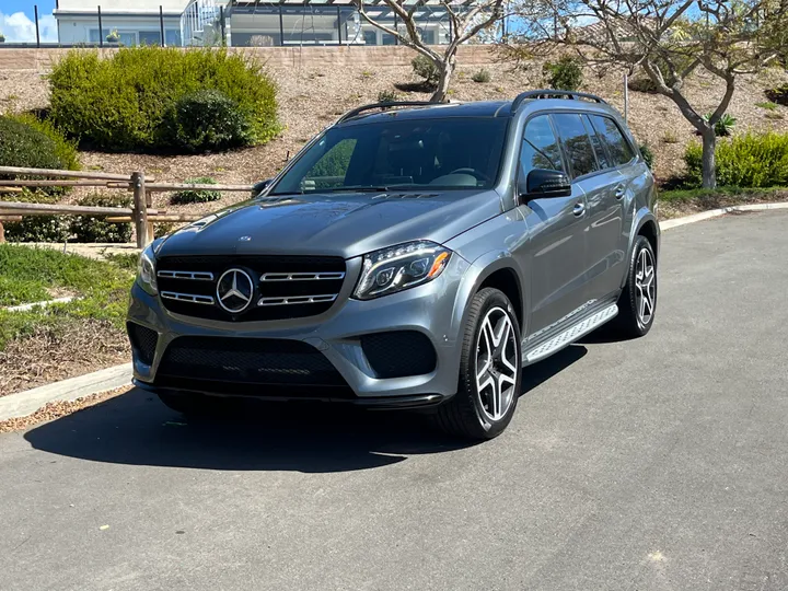 GRAY, 2017 MERCEDES-BENZ GLS Image 3