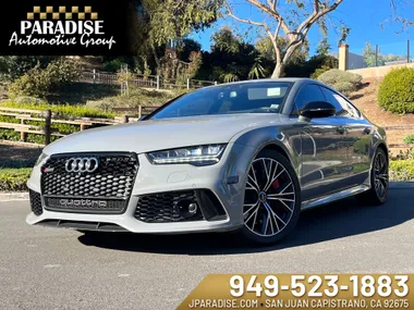 GRAY, 2017 AUDI RS 7 Image 12