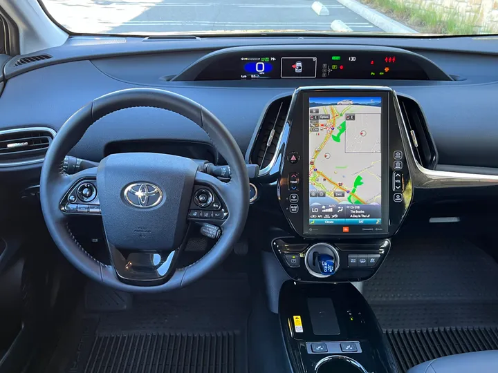 BLACK, 2022 TOYOTA PRIUS PRIME Image 19