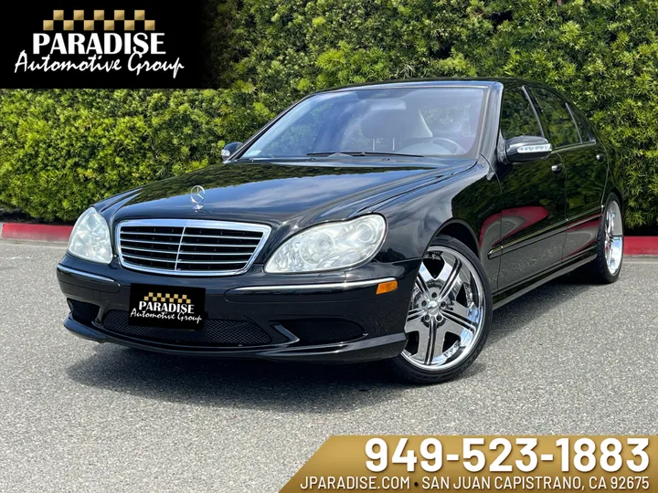 BLACK, 2006 MERCEDES-BENZ S-CLASS Image 1