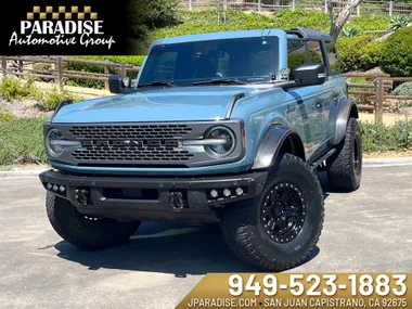 BLUE, 2021 FORD BRONCO Image 