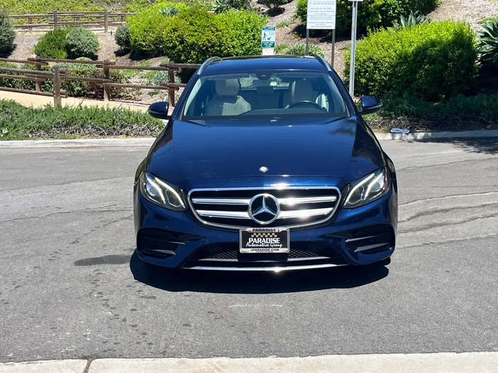 BLUE, 2017 MERCEDES-BENZ E-CLASS Image 2