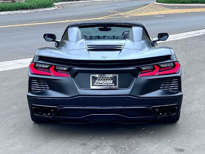 BLACK, 2022 CHEVROLET CORVETTE Image 5