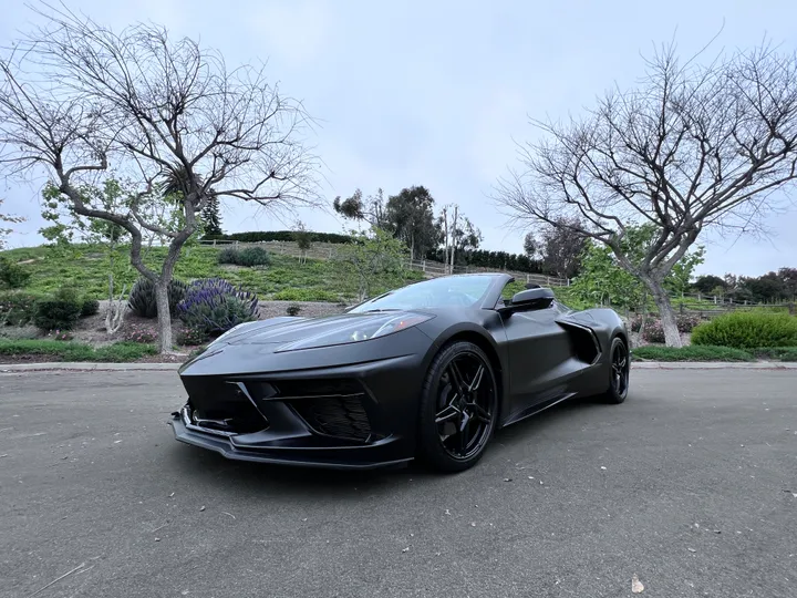 BLACK, 2022 CHEVROLET CORVETTE Image 13