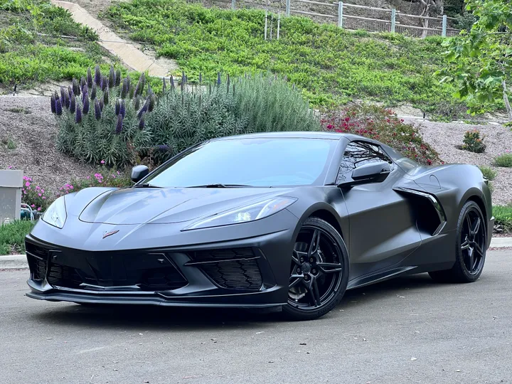 BLACK, 2022 CHEVROLET CORVETTE Image 38