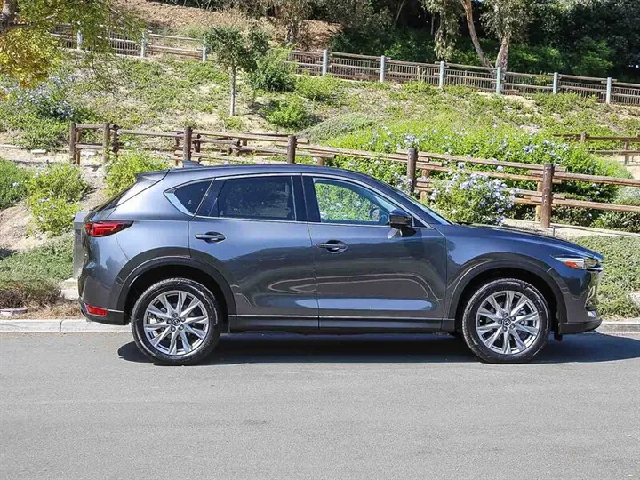 GRAY, 2021 MAZDA CX-5 Image 8