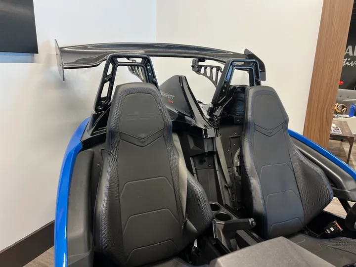 BLUE, 2018 POLARIS SLINGSHOT Image 5