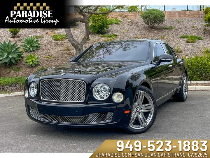 BLACK, 2011 BENTLEY MULSANNE Image 1