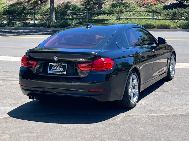 BLACK, 2015 BMW 4 SERIES Image 7