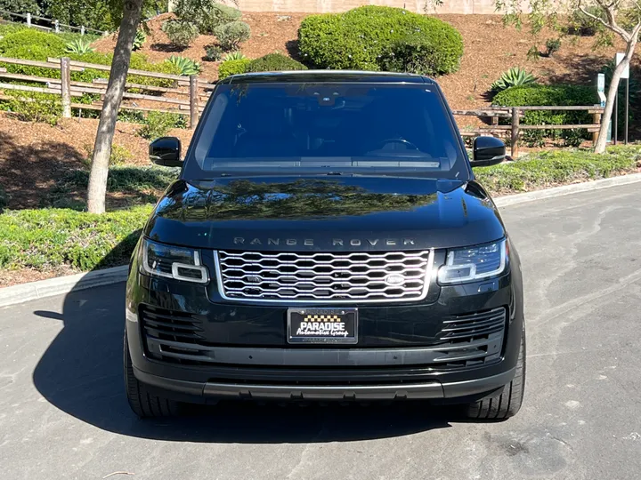 BLACK, 2019 LAND ROVER RANGE ROVER Image 4