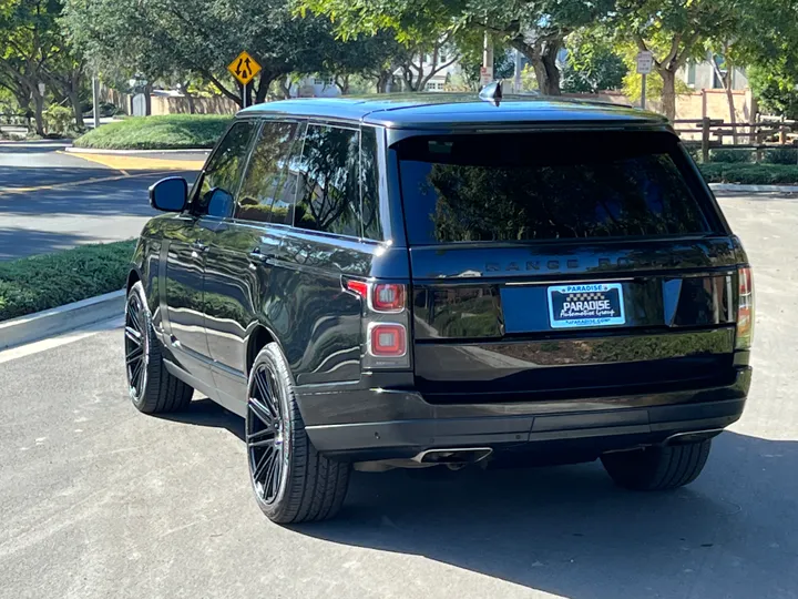 BLACK, 2019 LAND ROVER RANGE ROVER Image 5