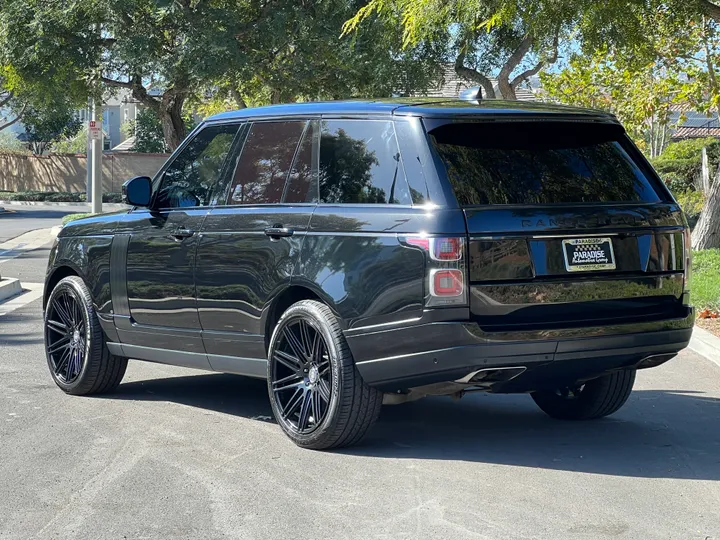 BLACK, 2019 LAND ROVER RANGE ROVER Image 6