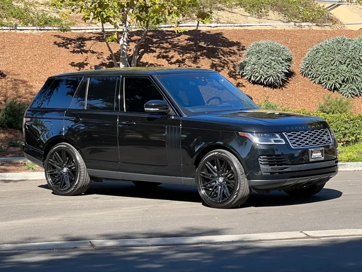 BLACK, 2019 LAND ROVER RANGE ROVER Image 13