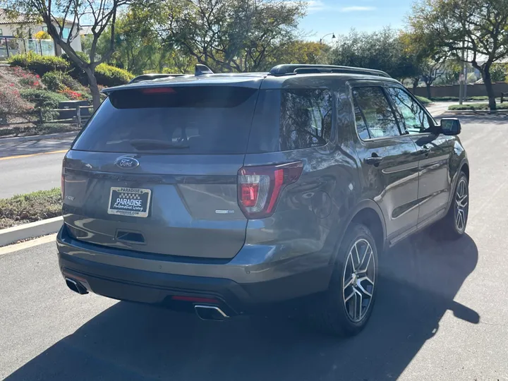 GRAY, 2017 FORD EXPLORER Image 7