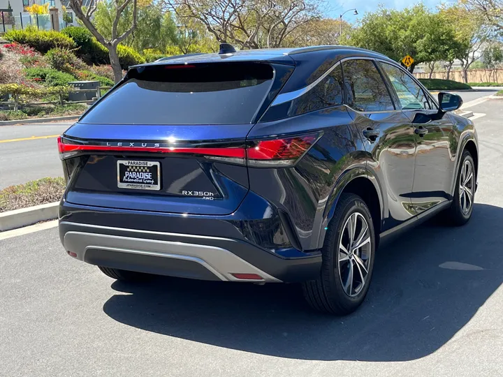 BLUE, 2023 LEXUS RX 350H Image 7