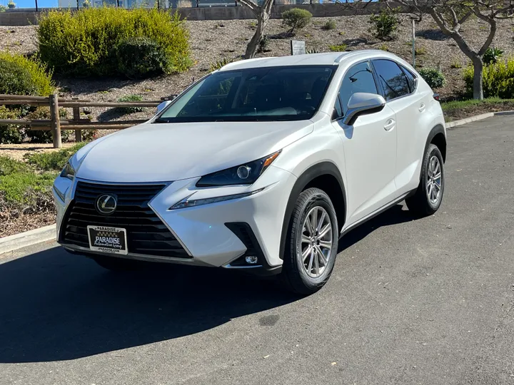 WHITE, 2021 LEXUS NX 300 Image 3