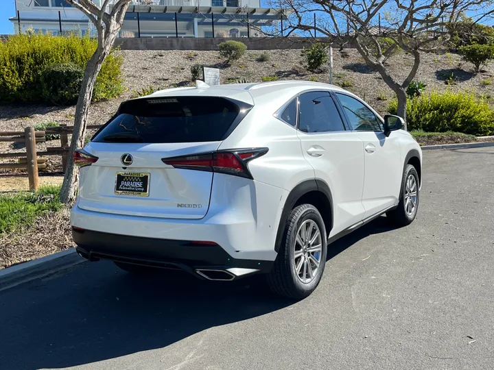 WHITE, 2021 LEXUS NX 300 Image 7