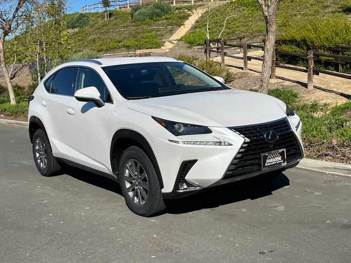 WHITE, 2021 LEXUS NX 300 Image 8