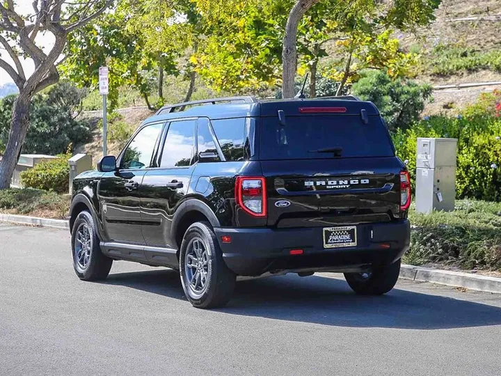 BLACK, 2021 FORD BRONCO SPORT Image 5