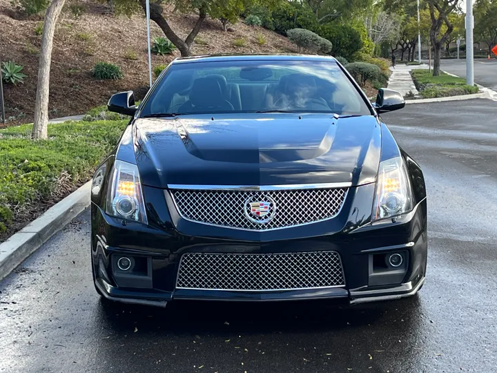 BLACK, 2014 CADILLAC CTS-V Image 3