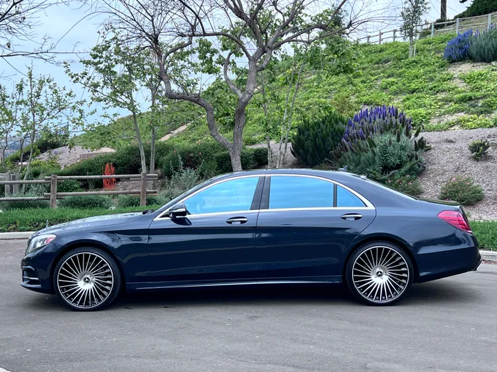 BLUE, 2014 MERCEDES-BENZ S-CLASS Image 3