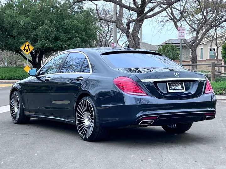 BLUE, 2014 MERCEDES-BENZ S-CLASS Image 4