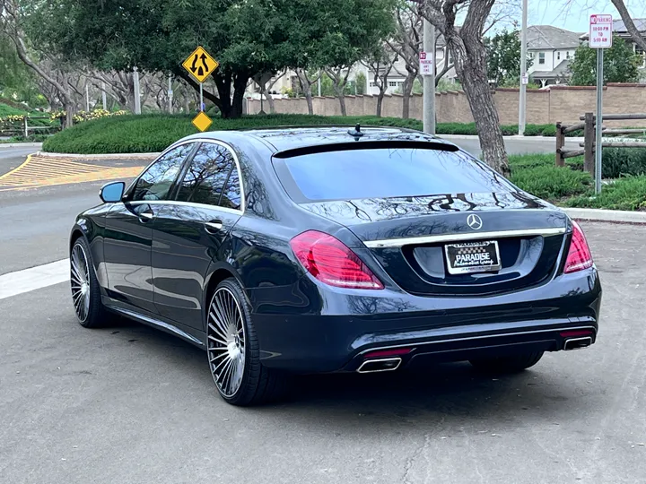 BLUE, 2014 MERCEDES-BENZ S-CLASS Image 5