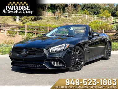 BLACK, 2018 MERCEDES-BENZ SL-CLASS Image 23