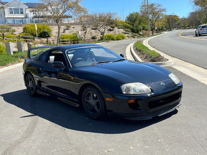 BLACK, 1993 TOYOTA SUPRA Image 8