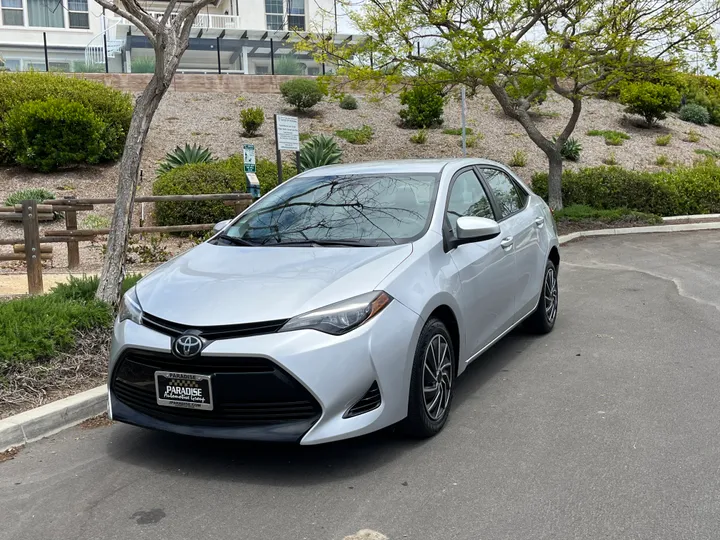 SILVER, 2017 TOYOTA COROLLA Image 3