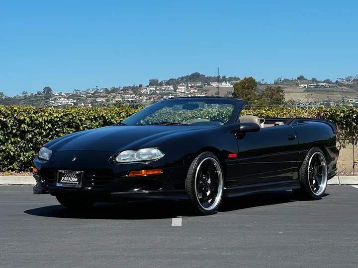 BLACK, 1999 CHEVROLET CAMARO Image 3